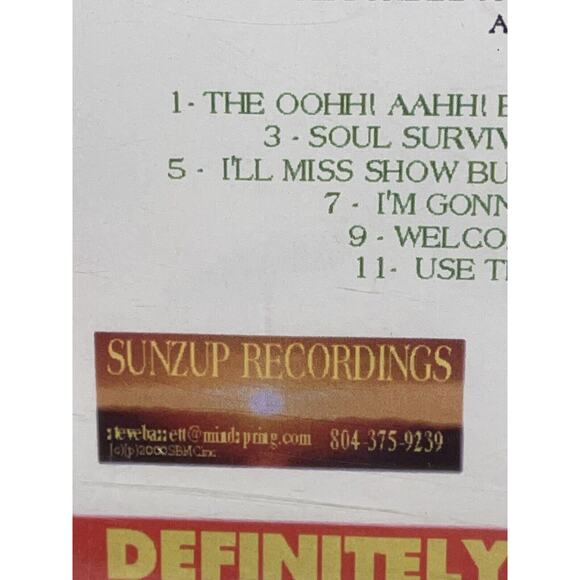 Steve Bassett And THE MYSTIC SOUL BUBBAS Party In A Box CD RARE New Sealed - Picture 6 of 7